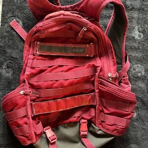 Nike SB Red and Gray Backpack